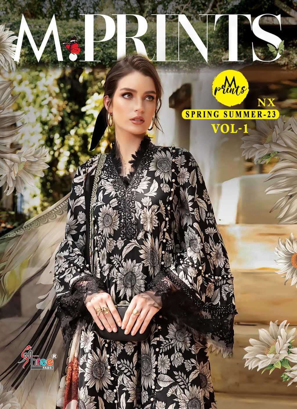 Shree Fabs M Prints Spring Summer 23 Vol 1 NX 